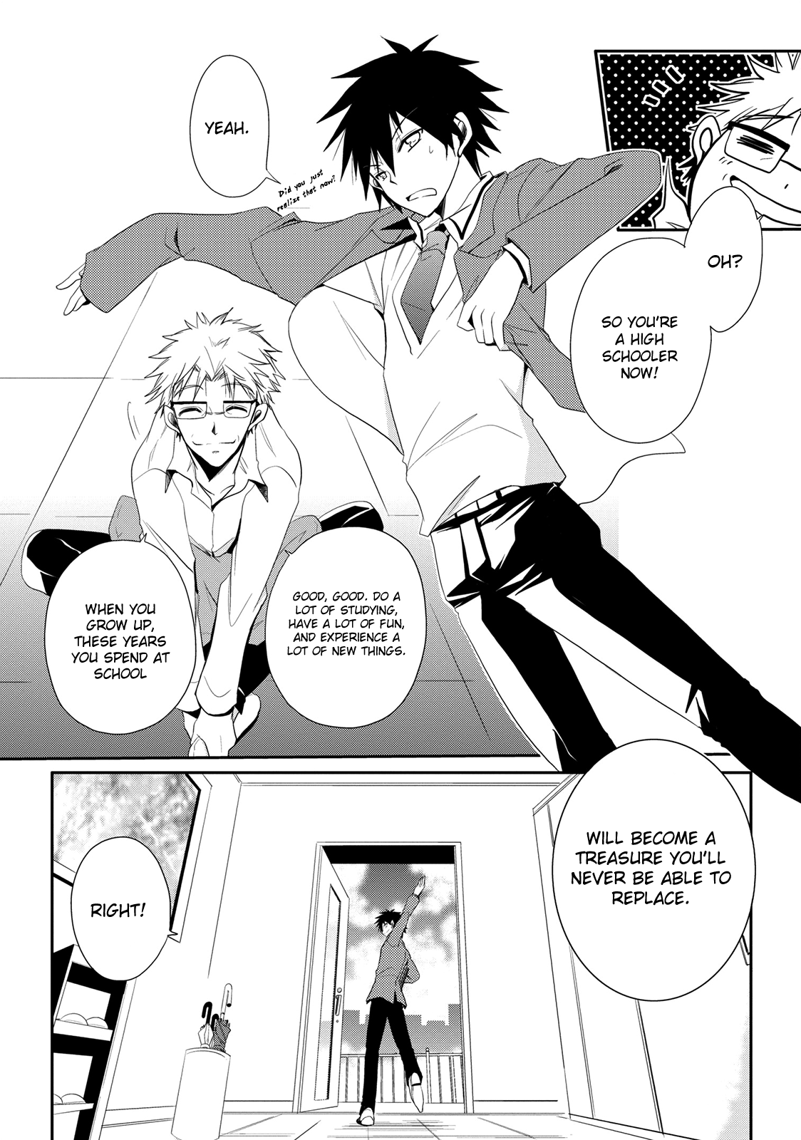 Seishun For-get! Chapter 1 page 9 - Chapter 1: See you again tomorrow!