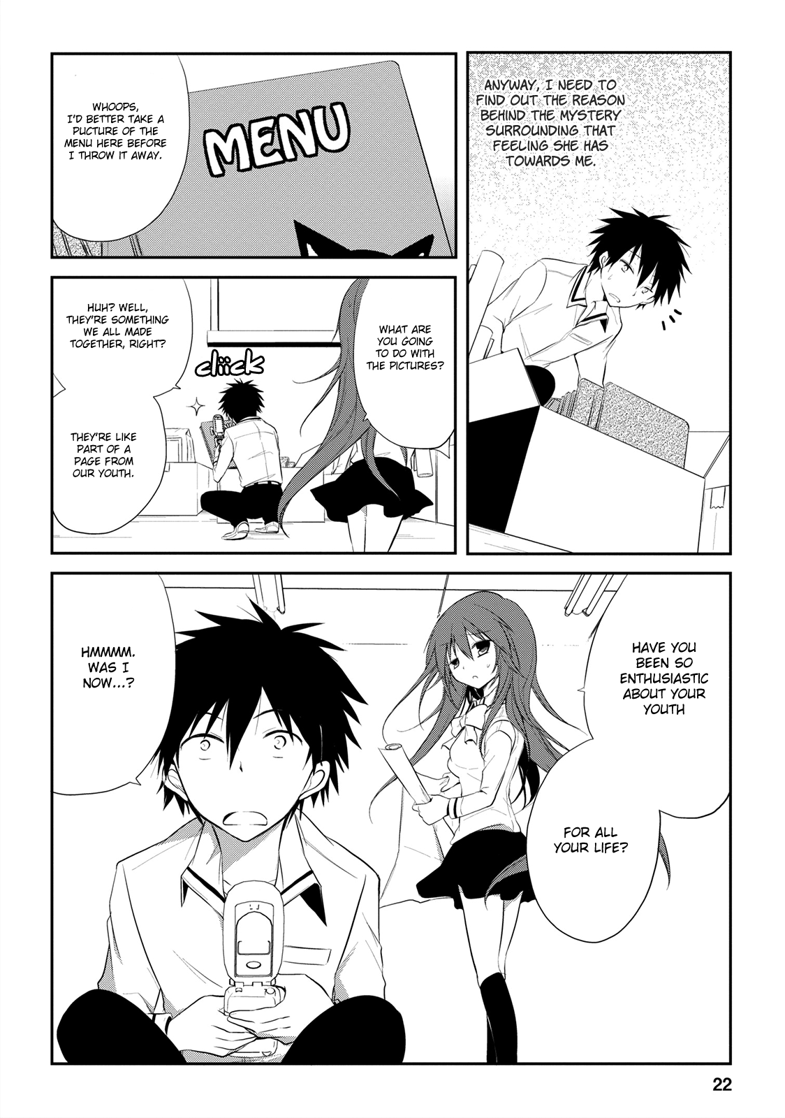 Seishun For-get! Chapter 10 page 22 - Chapter 10: It's my Turn! Here I Go!