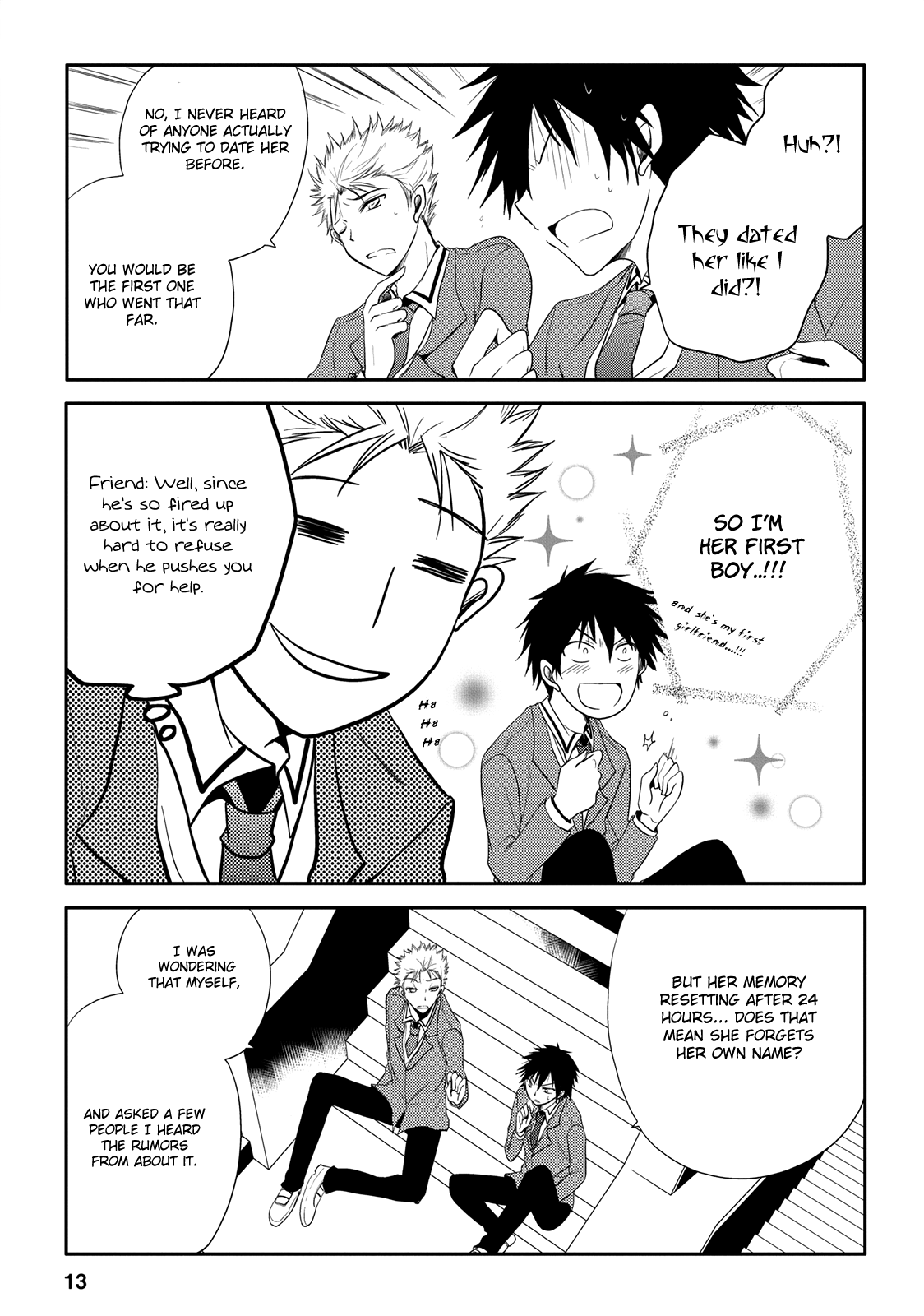 Seishun For-get! Chapter 2 page 13 - Chapter 2: A Man Never Takes Back His Word!!