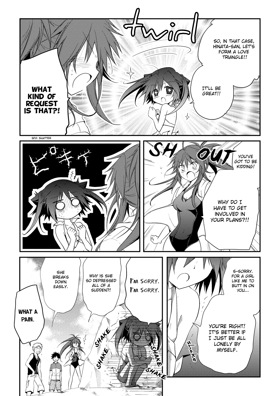 Seishun For-get! Chapter 7 page 13 - Chapter 7: Let's Enjoy the Love Triangle!!