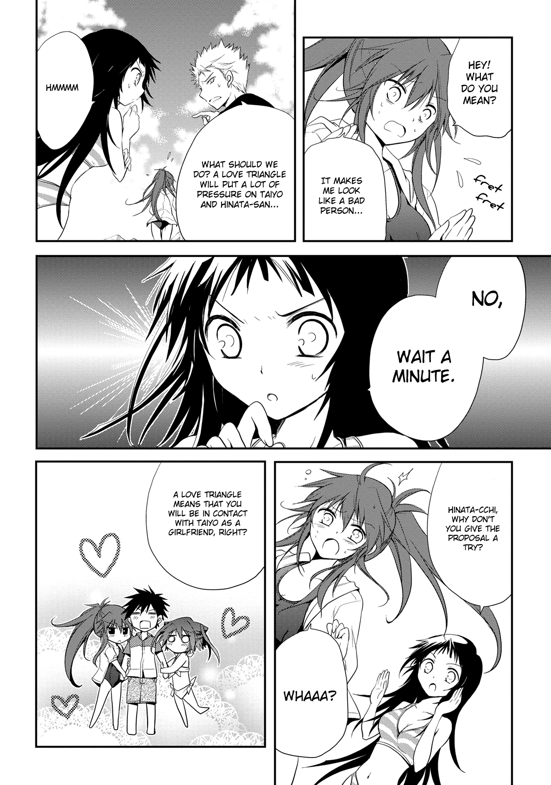 Seishun For-get! Chapter 7 page 14 - Chapter 7: Let's Enjoy the Love Triangle!!