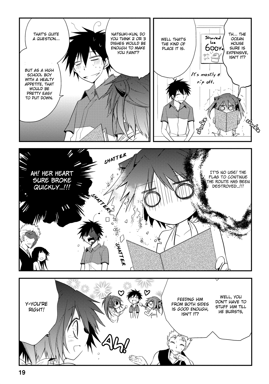 Seishun For-get! Chapter 7 page 19 - Chapter 7: Let's Enjoy the Love Triangle!!
