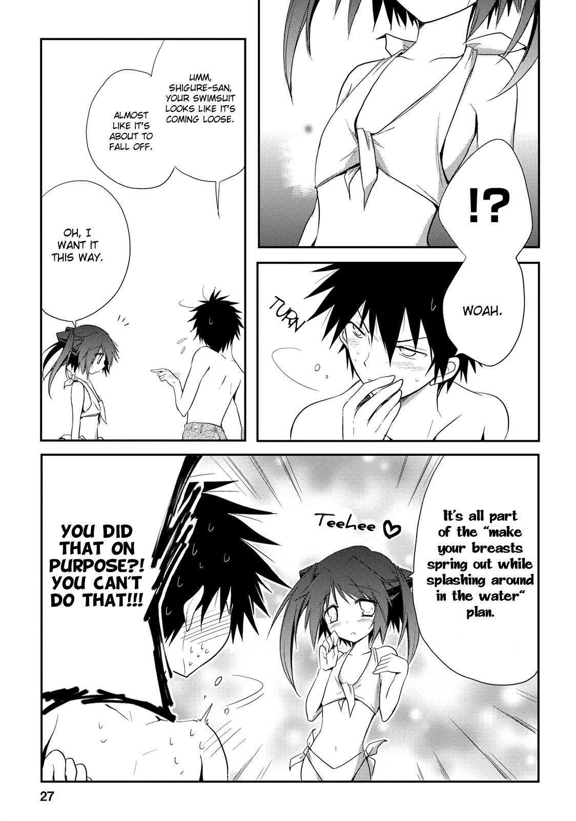 Seishun For-get! Chapter 7 page 27 - Chapter 7: Let's Enjoy the Love Triangle!!