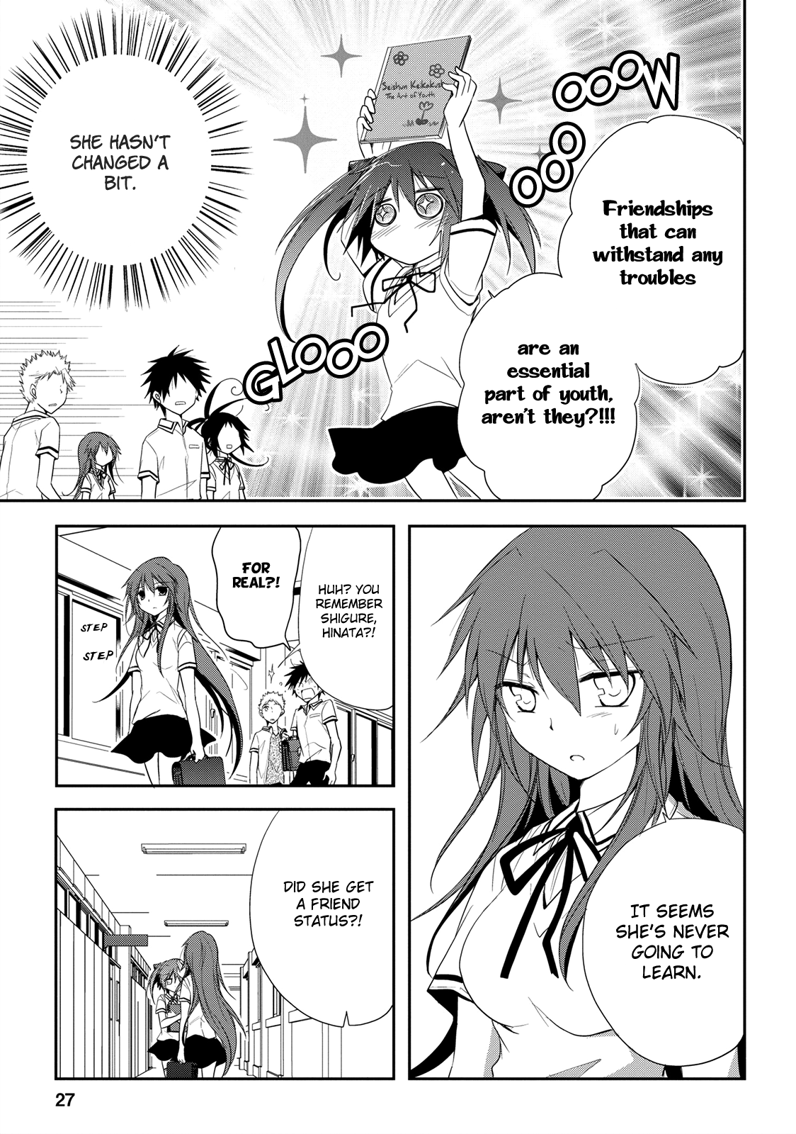 Seishun For-get! Chapter 8 page 27 - Chapter 8: If You Make It Like This, I'll Forgive You