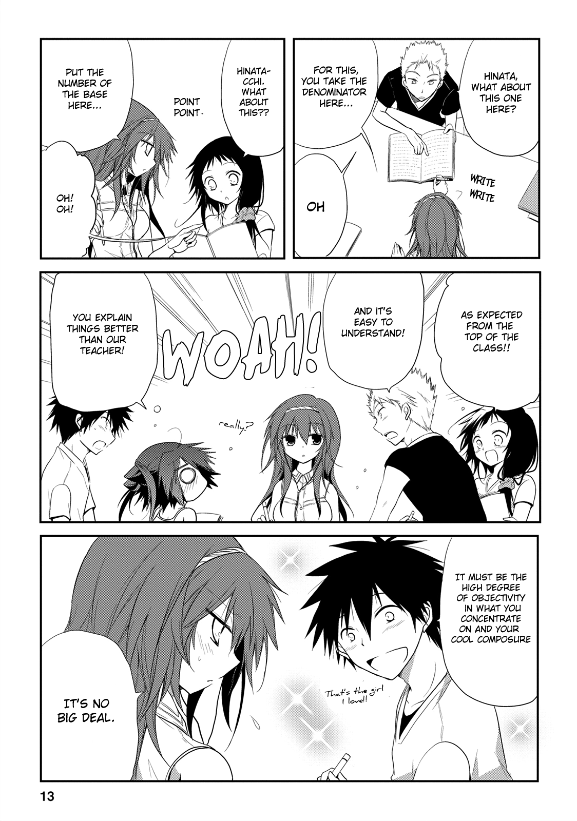 Seishun For-get! Chapter 9 page 13 - Chapter 9: Why is Everything Fuzzy From that Point on?