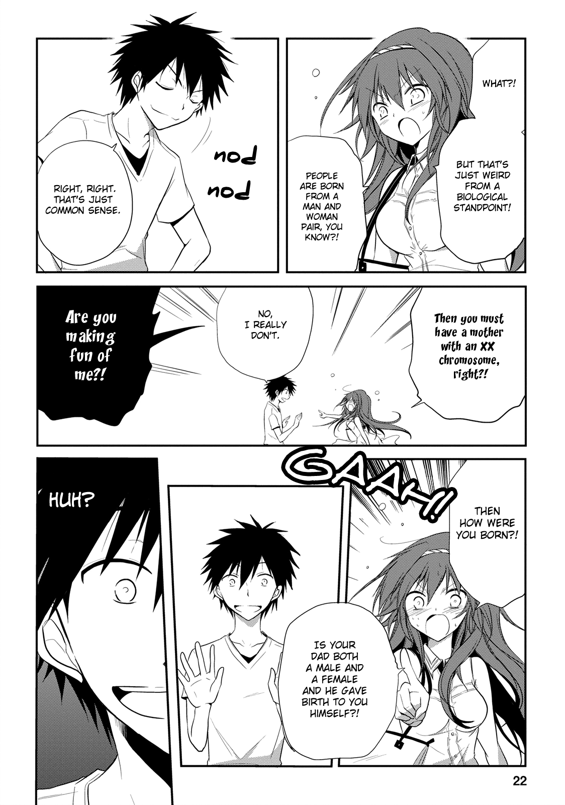 Seishun For-get! Chapter 9 page 22 - Chapter 9: Why is Everything Fuzzy From that Point on?