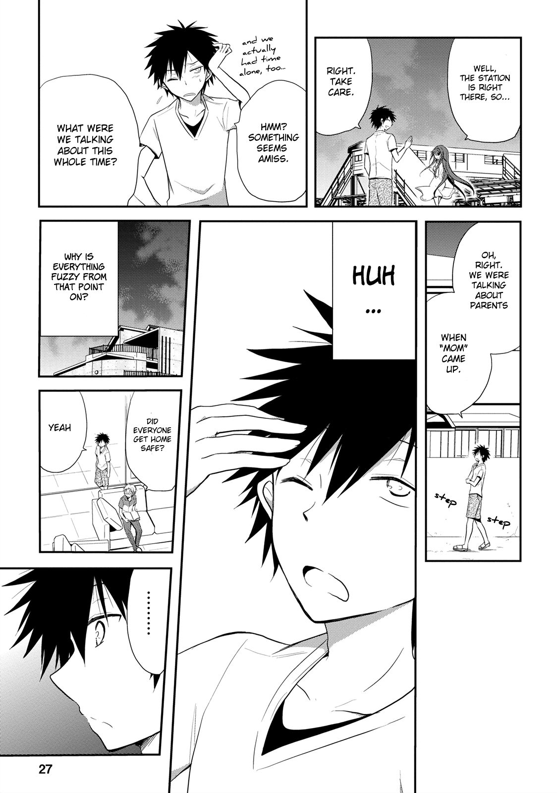 Seishun For-get! Chapter 9 page 27 - Chapter 9: Why is Everything Fuzzy From that Point on?