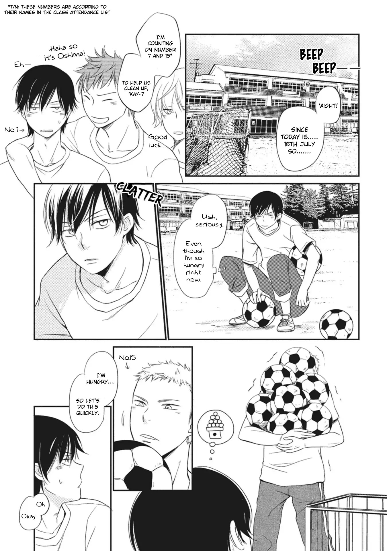 Seishun Girigiri Outline Chapter 2 page 3 - Chapter 2: Seishun Girigiri Outline (2)