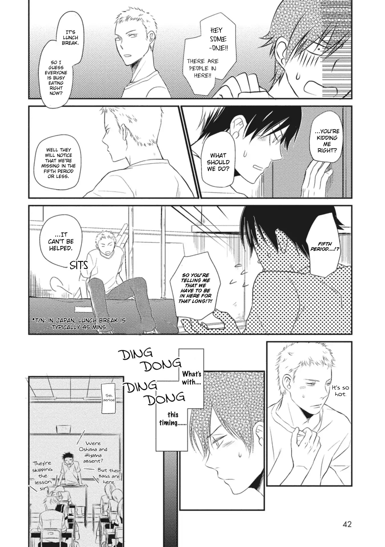 Seishun Girigiri Outline Chapter 2 page 6 - Chapter 2: Seishun Girigiri Outline (2)