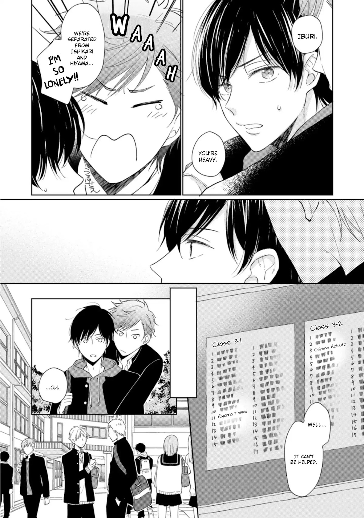 Seishun Girigiri Overline Chapter 1 page 9 - Chapter 1