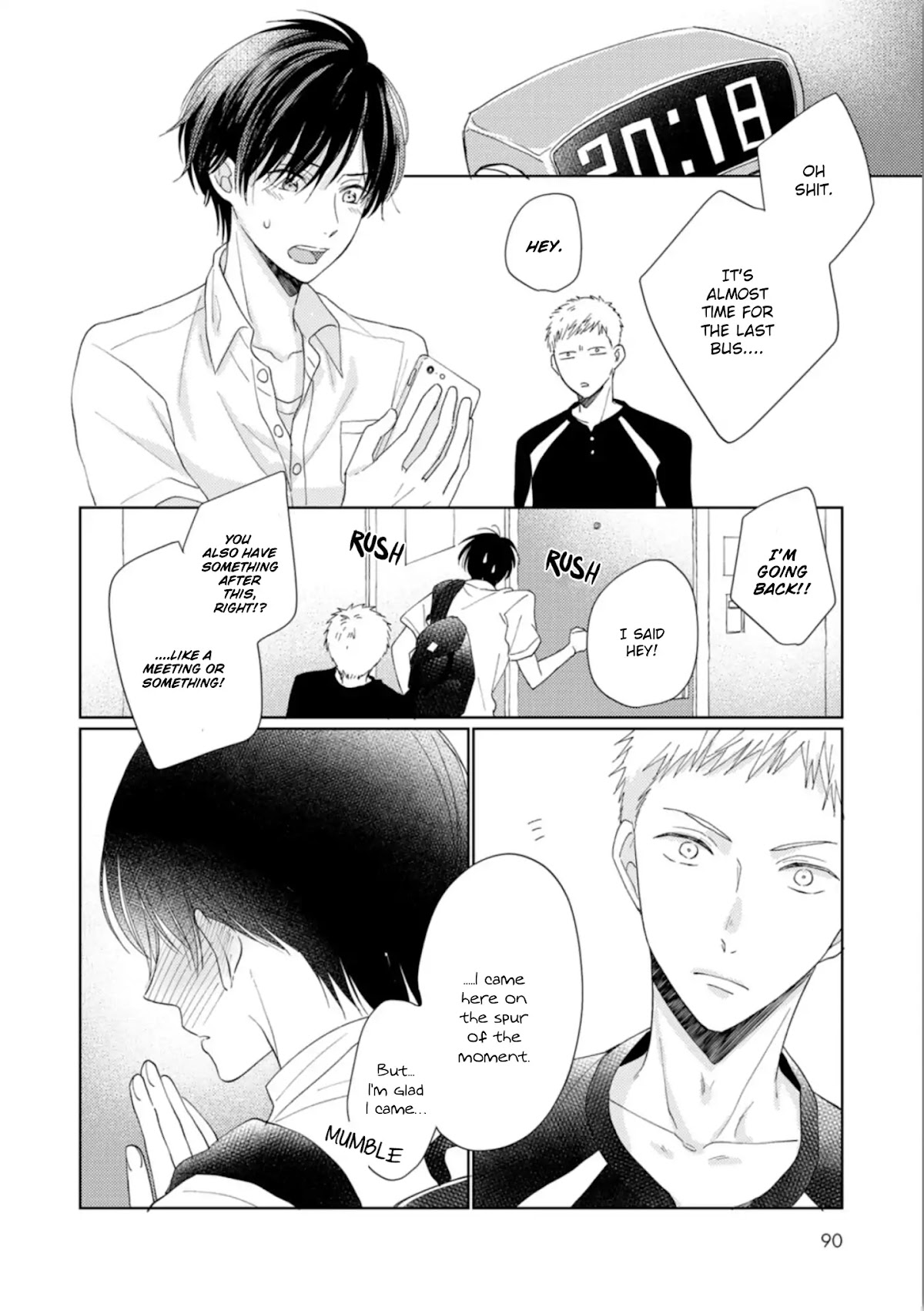 Seishun Girigiri Overline Chapter 3 page 37 - Chapter 3
