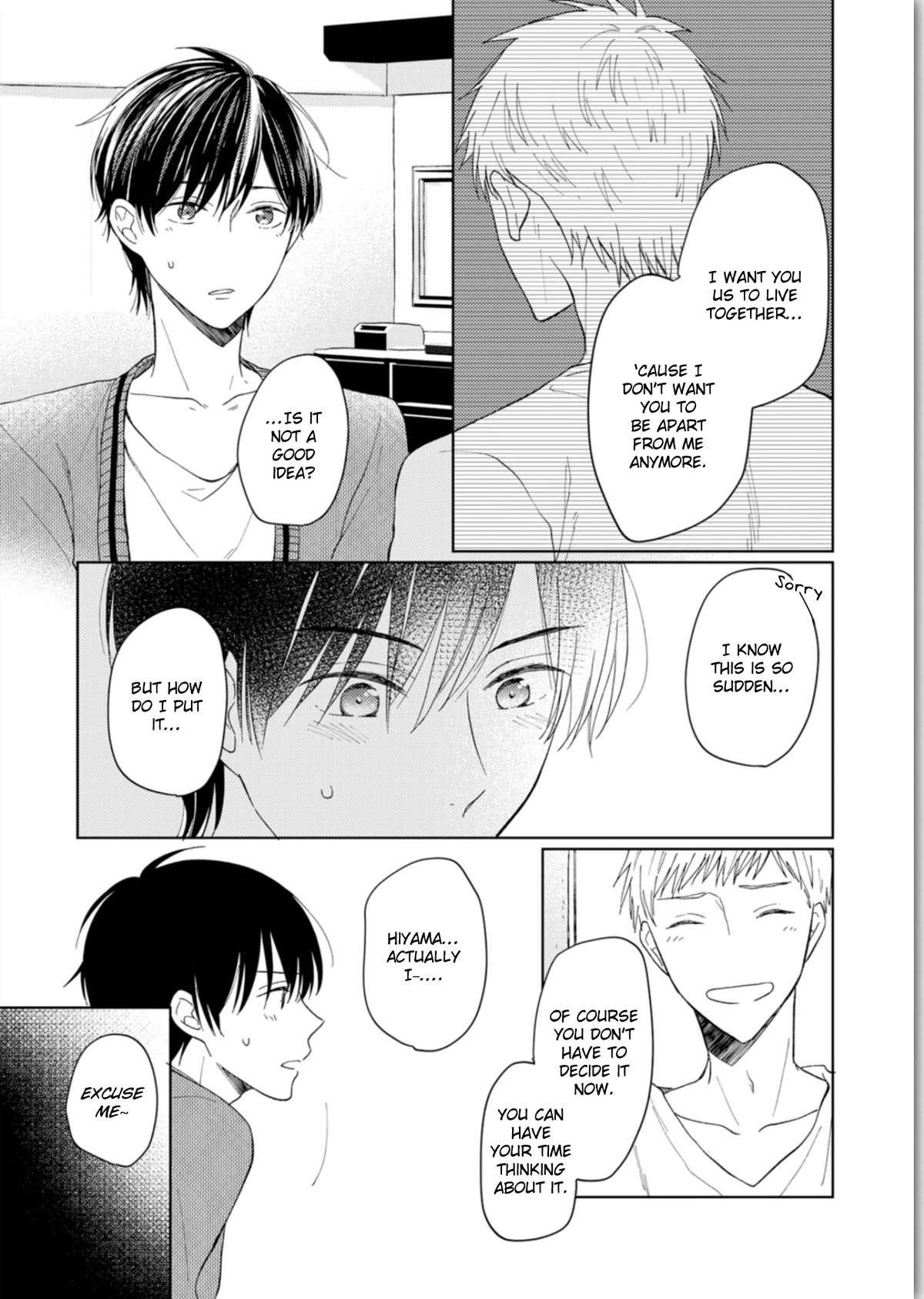 Seishun Girigiri Overline Chapter 4 page 14 - Chapter 4