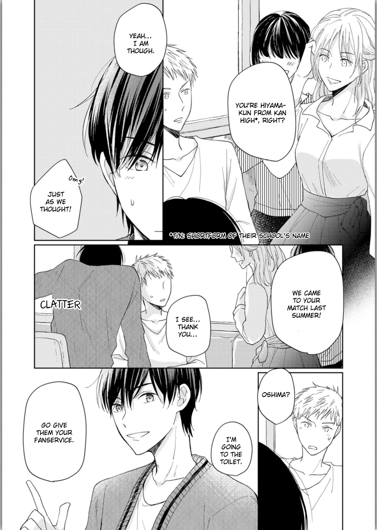 Seishun Girigiri Overline Chapter 4 page 15 - Chapter 4