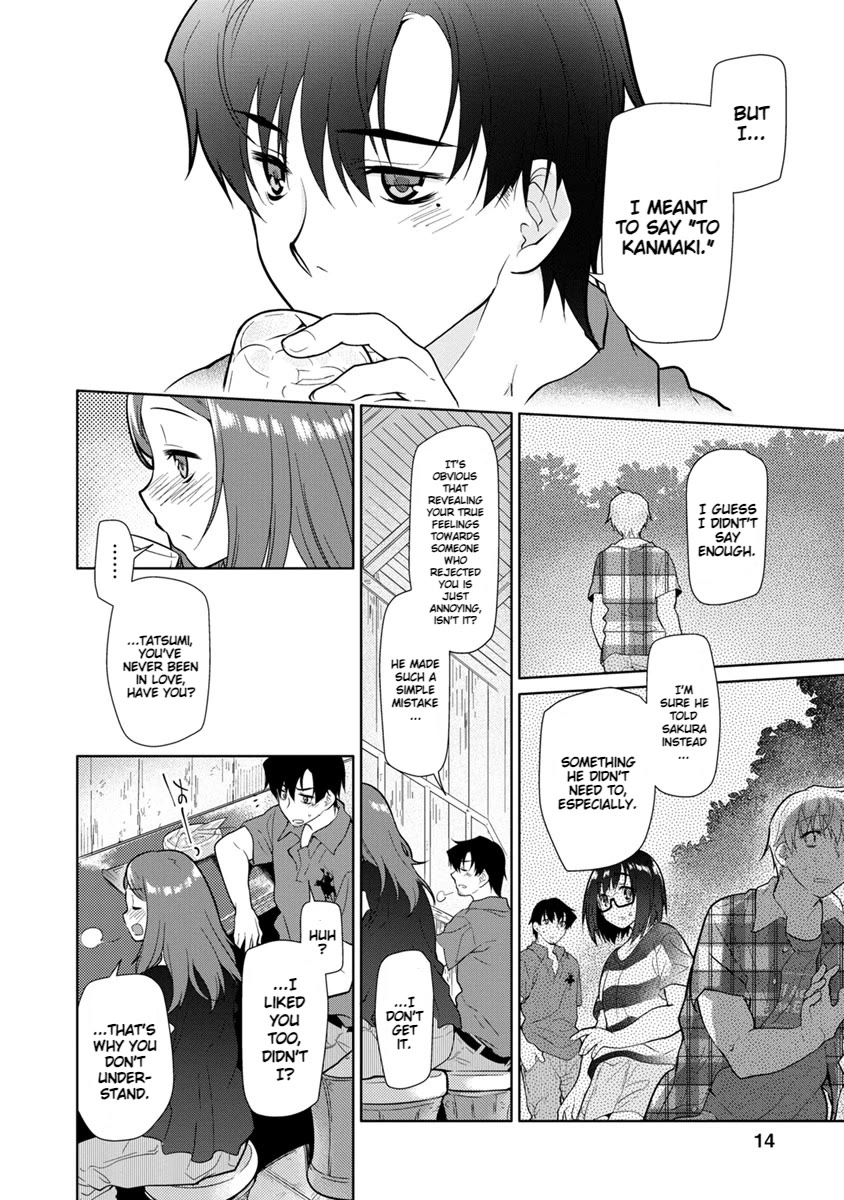 Seishun no After Chapter 21 page 14 - Chapter 21: Common Point of Love and Hate