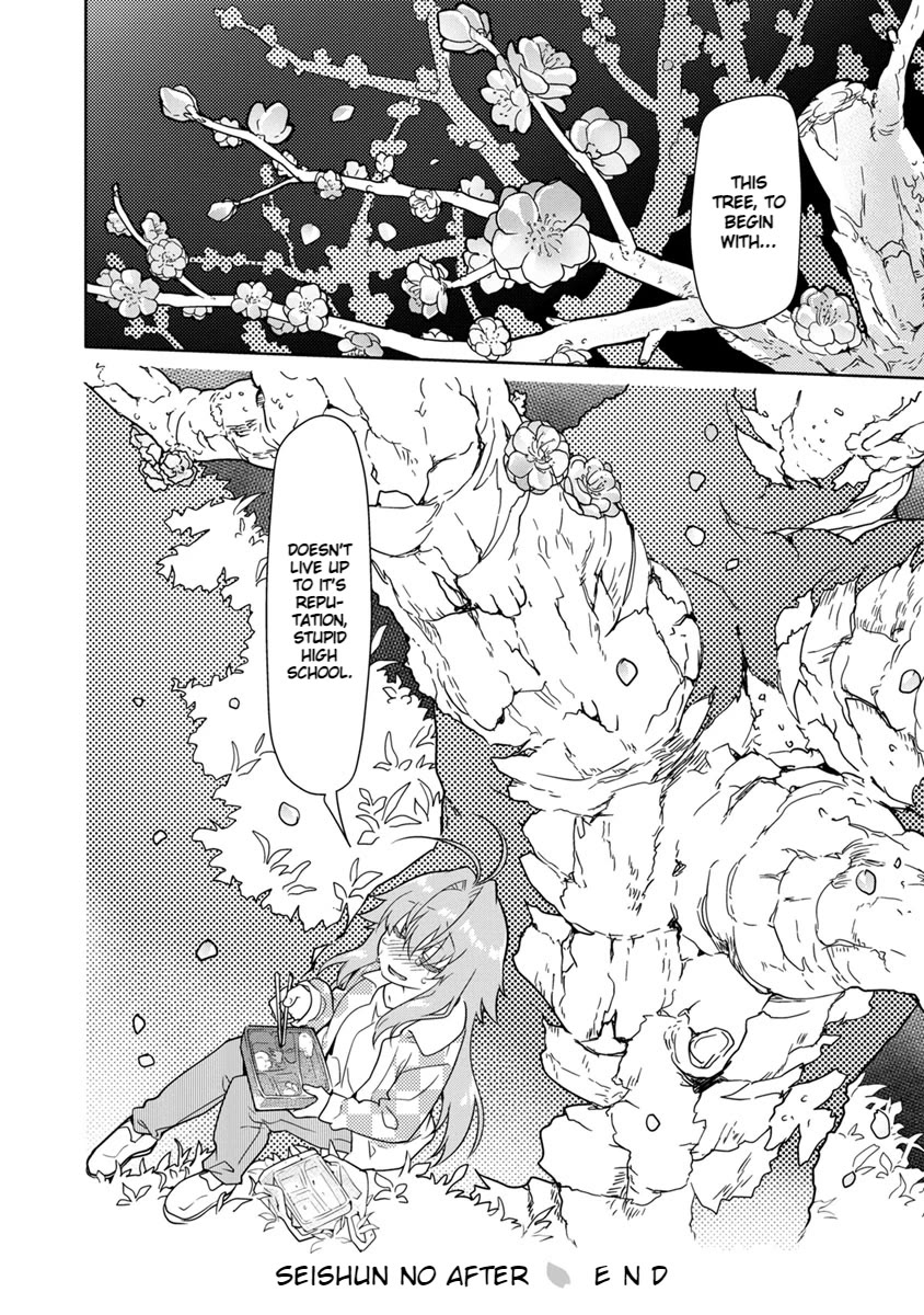 Seishun no After Chapter 27 page 27 - Chapter 27: Flowers Blooming Before the Cherry Blossoms [END]