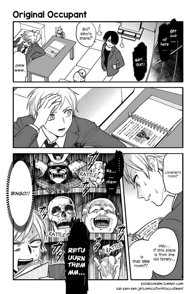 Seishun Occult Teen! Chapter 18 page 1 - Chapter 18: Original Occupant