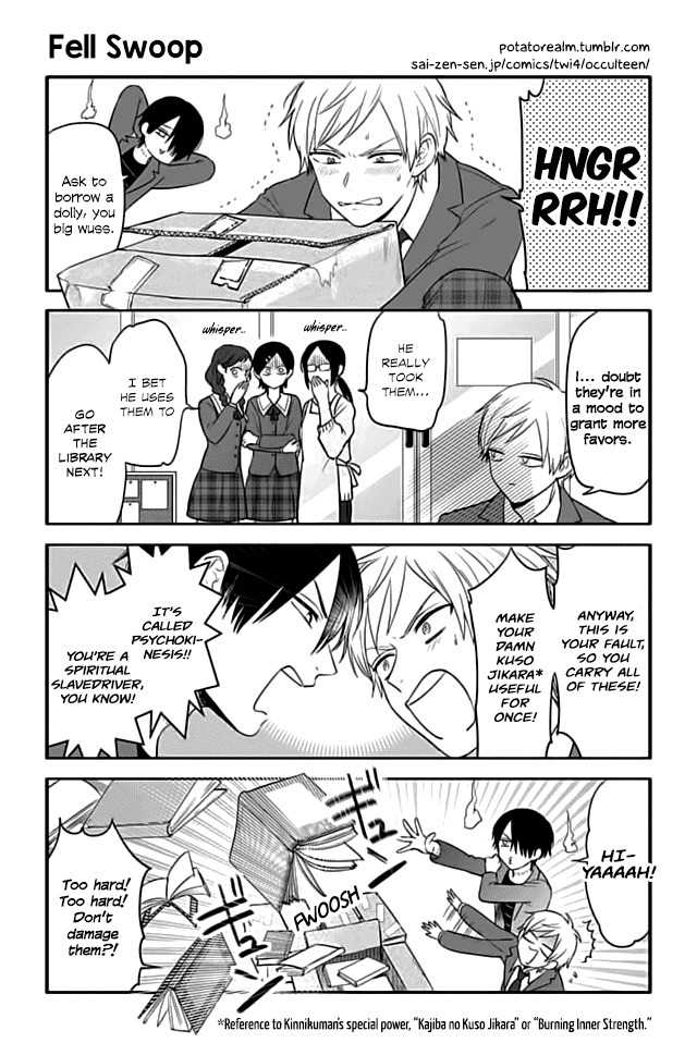 Seishun Occult Teen! Chapter 21 page 1 - Chapter 21: Fell Swoop