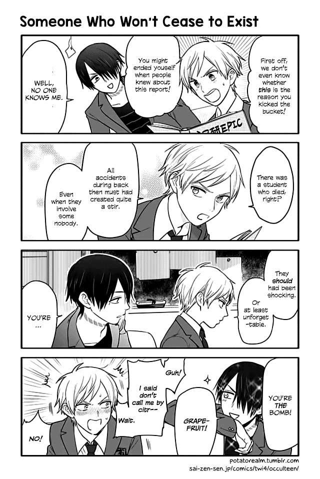 Seishun Occult Teen! Chapter 28 page 1 - Chapter 28: Someone Who Won't Cease to Exist