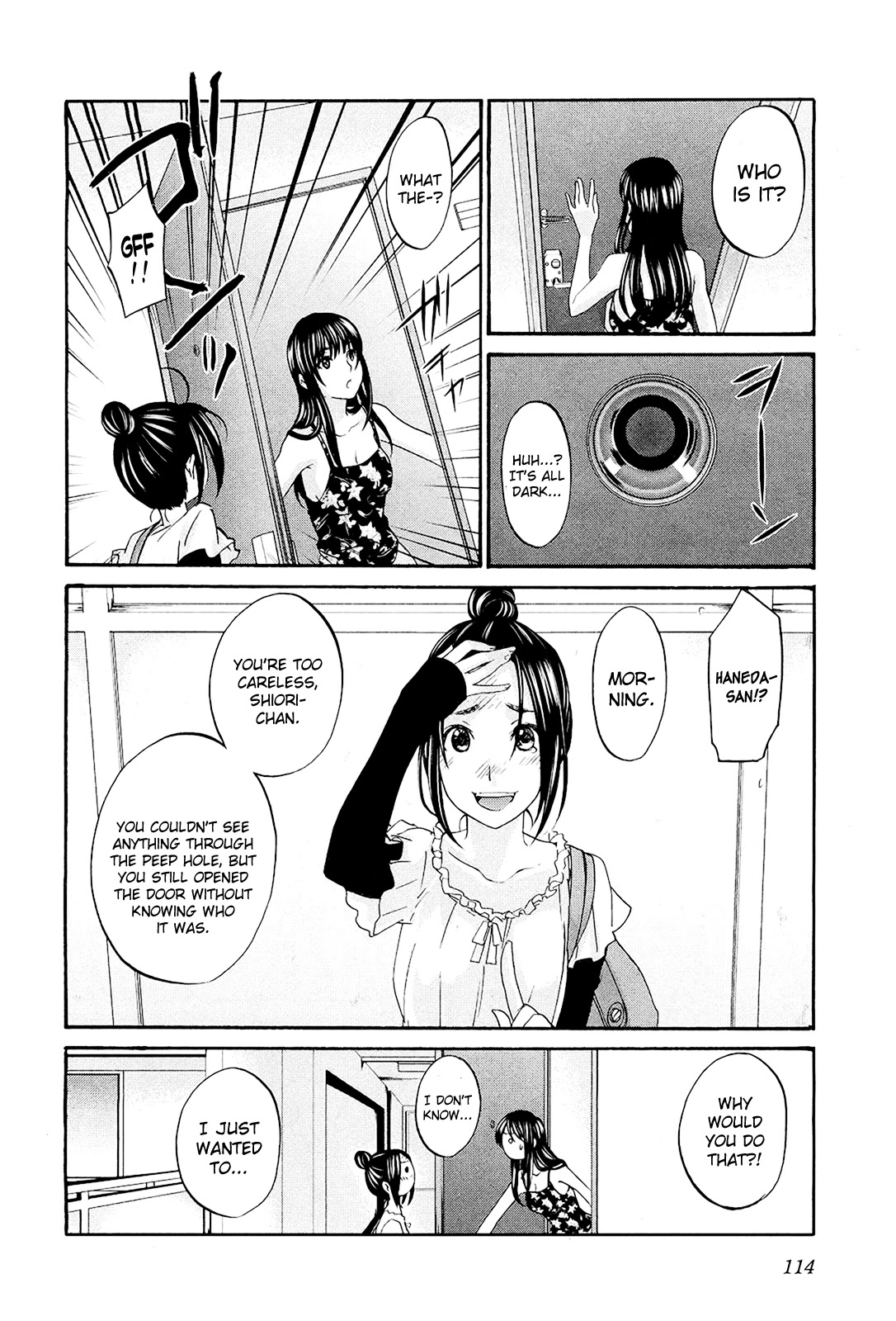 Seishun Pop! Chapter 12 page 6 - Chapter 12: Good Night, Koneko-chan