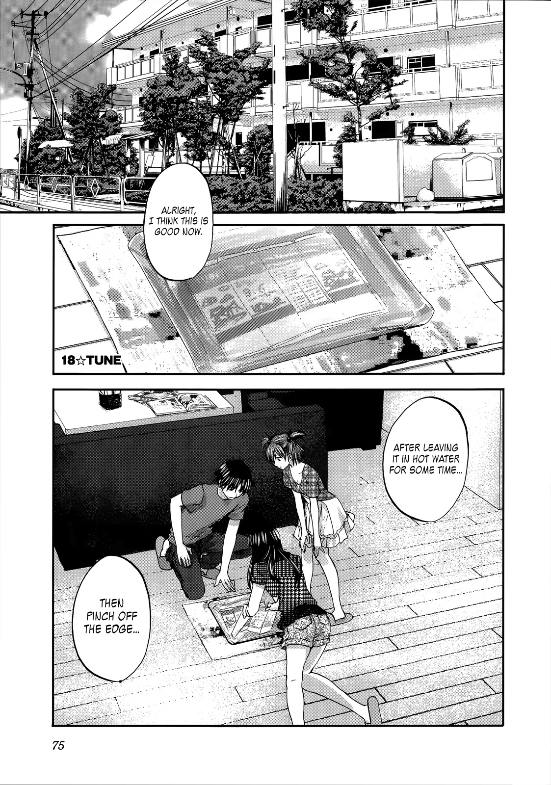 Seishun Pop! Chapter 18 page 1 - Chapter 18: I Made Chilled Chinese Noodles for You