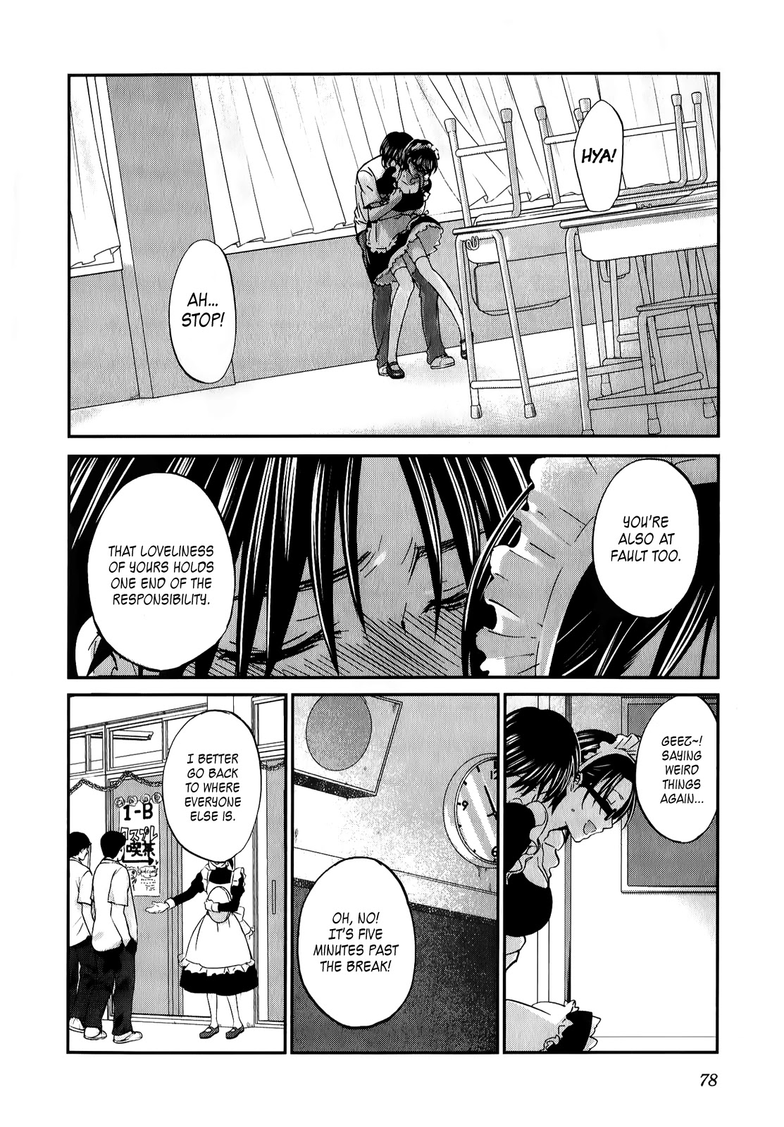 Seishun Pop! Chapter 26 page 7 - Chapter 26: I'm Glad You're with Me