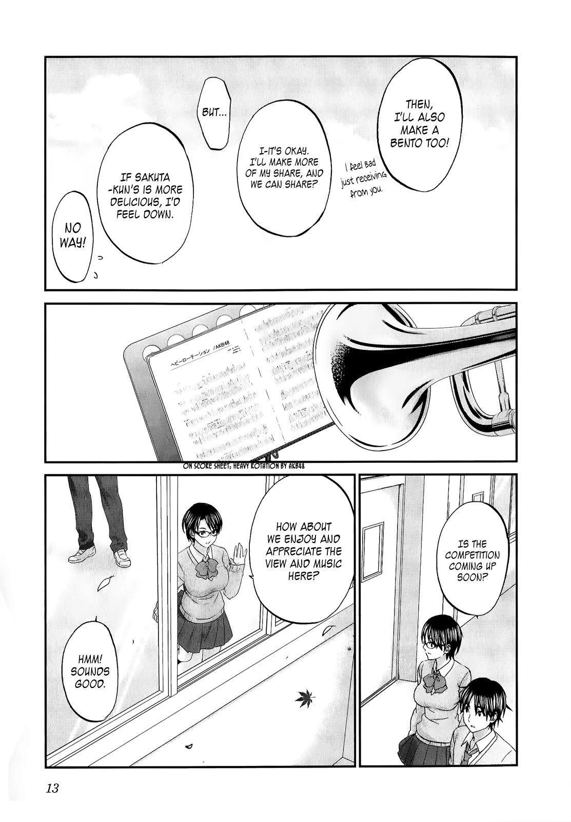 Seishun Pop! Chapter 32 page 15 - Chapter 32: Heavy Rotation