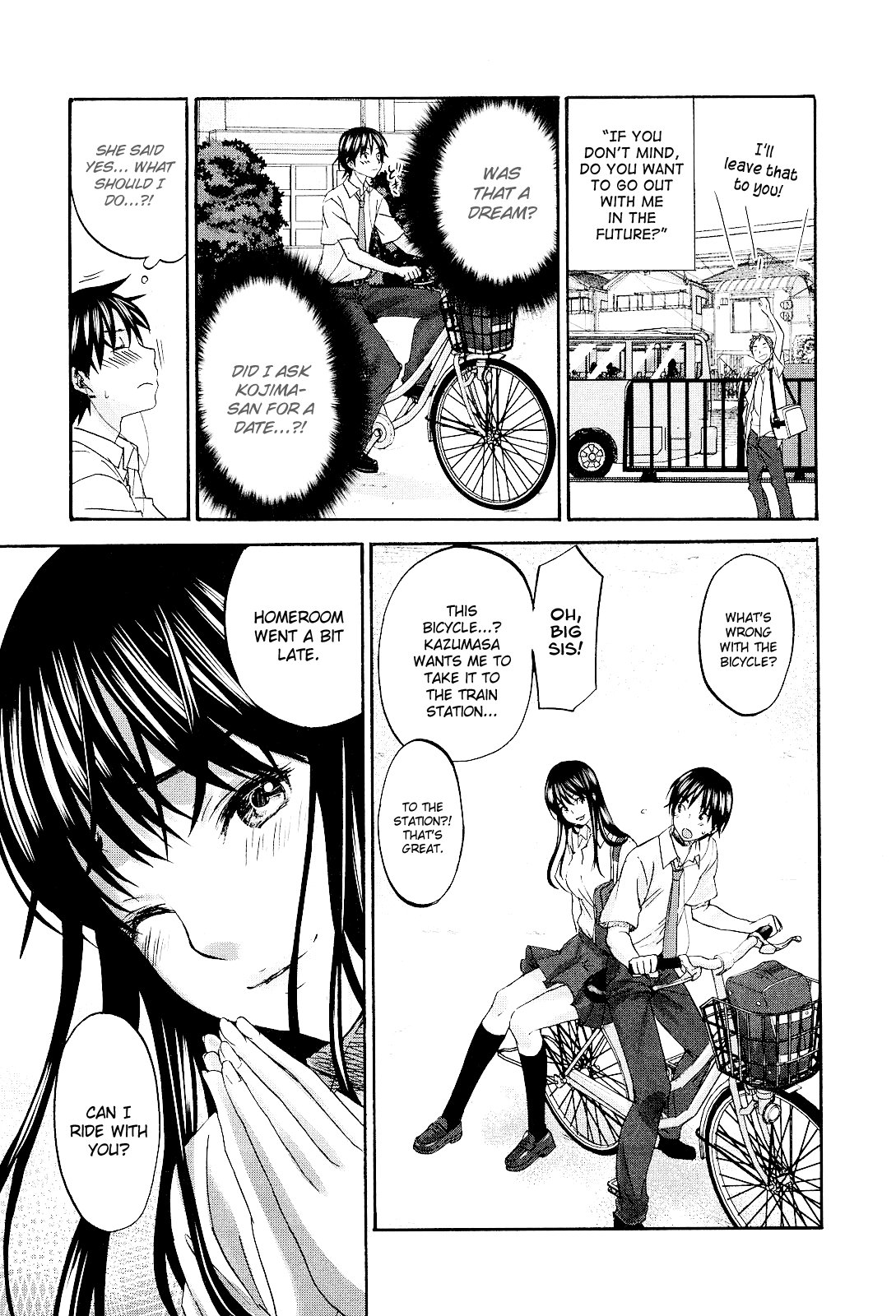 Seishun Pop! Chapter 8 page 21 - Chapter 8: Blue Train
