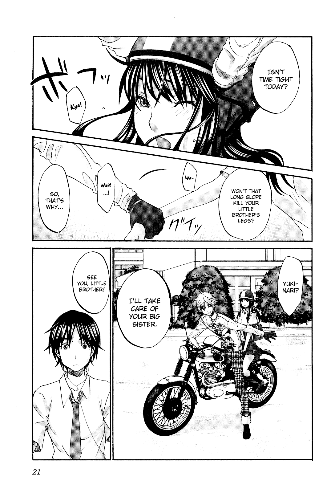 Seishun Pop! Chapter 8 page 27 - Chapter 8: Blue Train