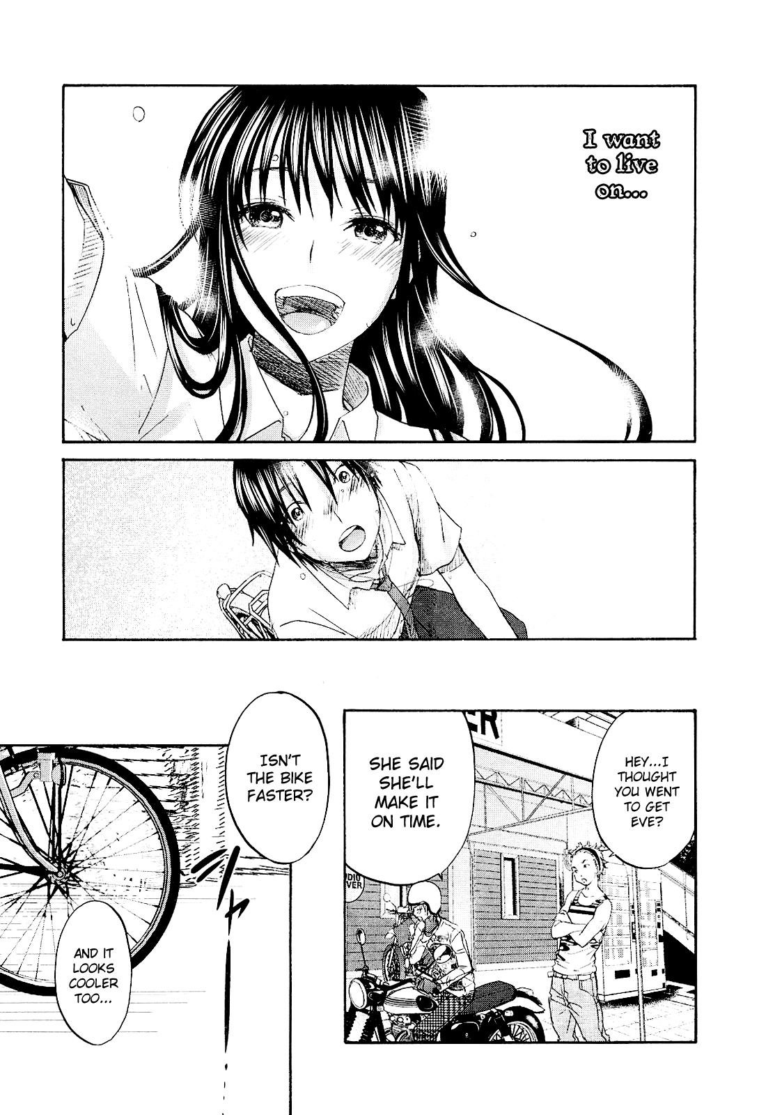 Seishun Pop! Chapter 8 page 37 - Chapter 8: Blue Train