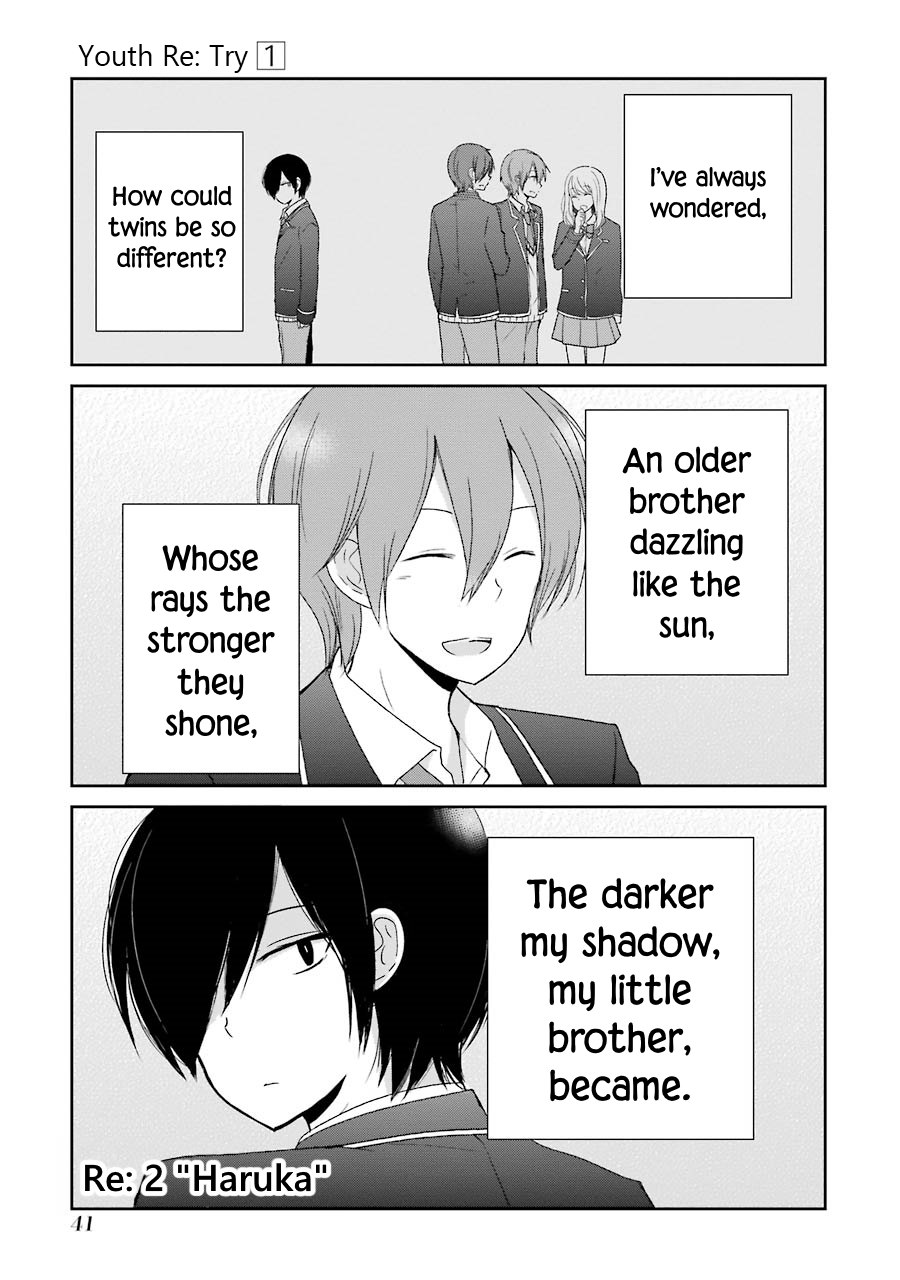 Seishun Re:Try Chapter 2 page 1 - Chapter 2: Haruka