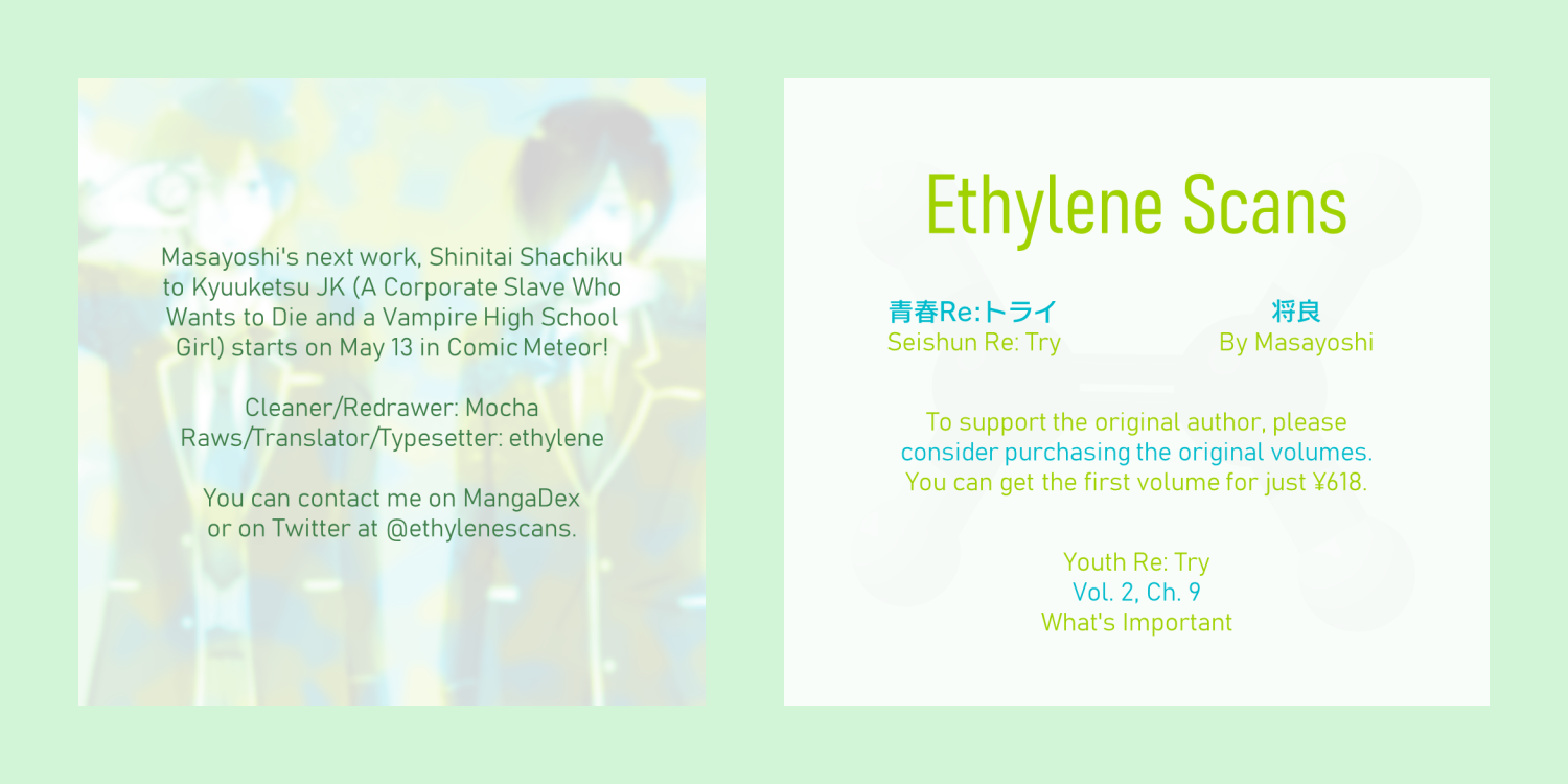 Seishun Re:Try Chapter 9 page 24 - Chapter 9: What's Important