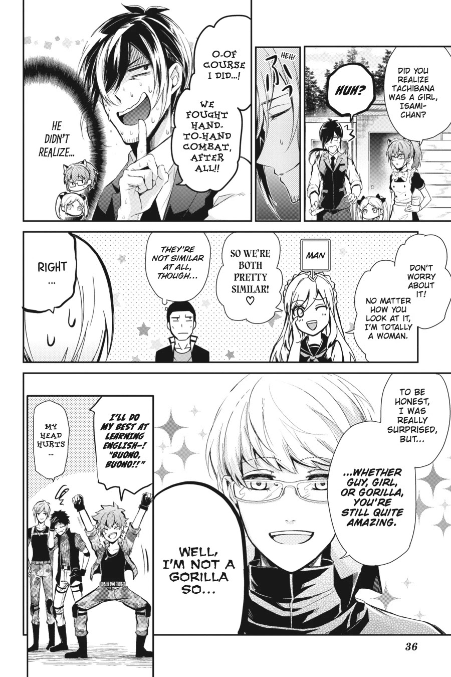 Seishun x Kikanjuu Chapter 58 page 36 - Chapter 58