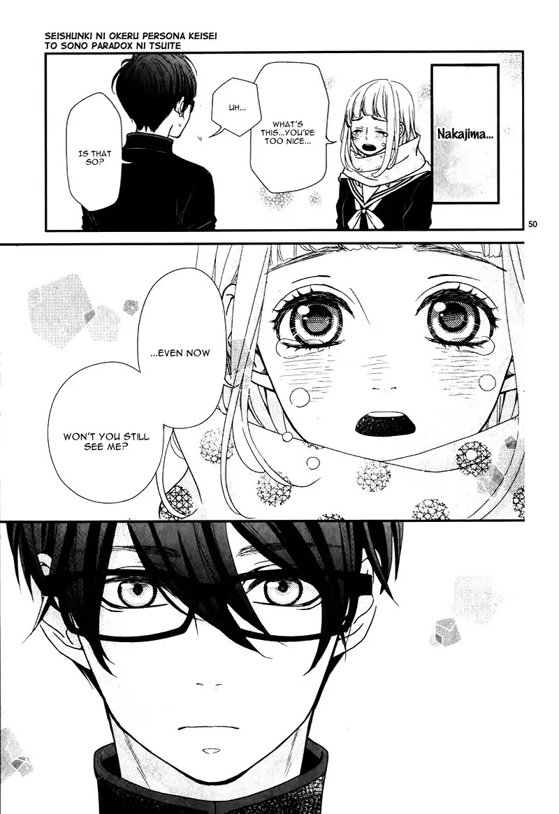Seishunki ni Okeru Persona Keisei to Sono Paradox ni Tsuite Chapter 0 page 53 - Chapter 0: Oneshot