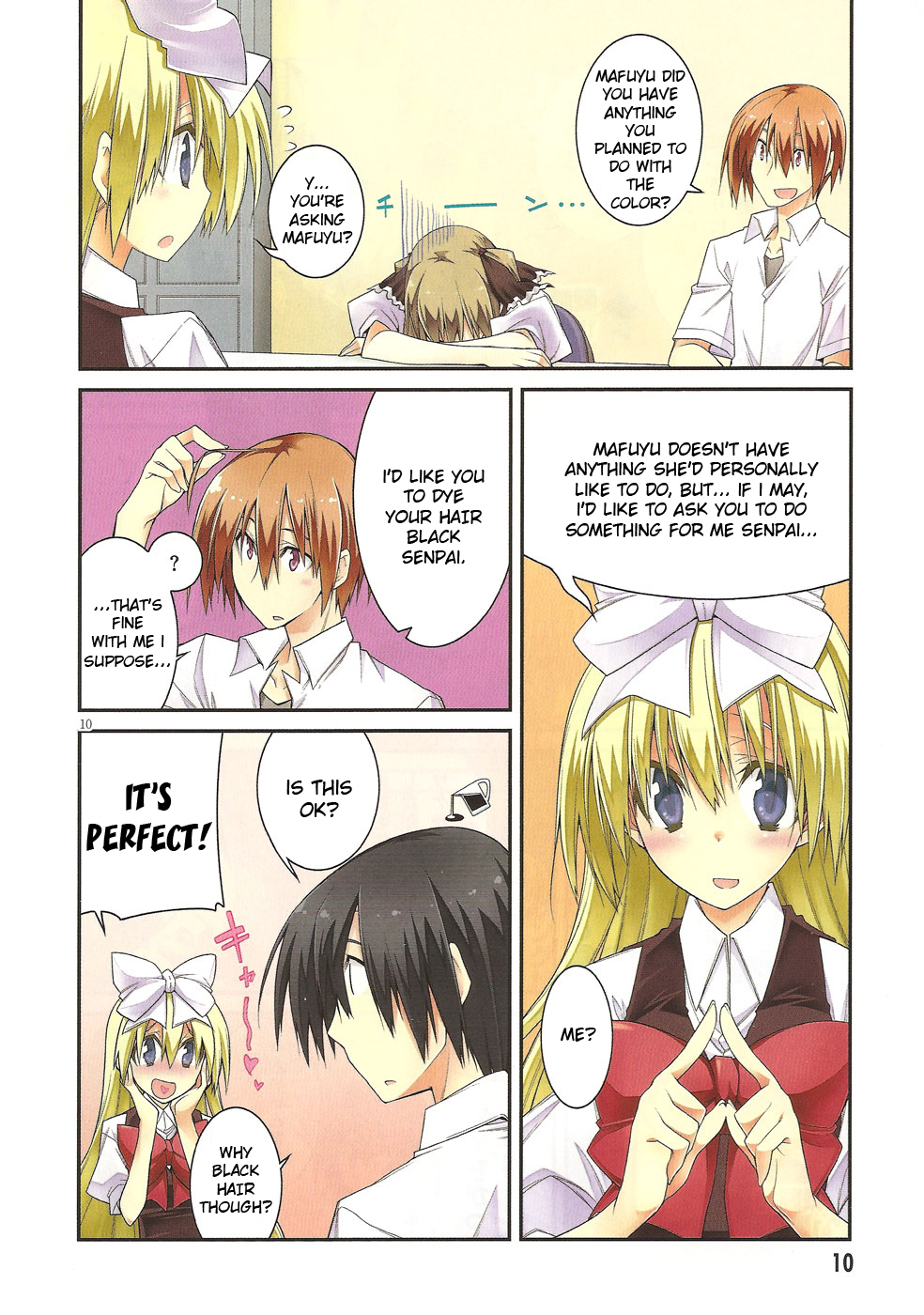 Seitokai no Ichizon Chapter 3.5 page 14 - Chapter 3.5