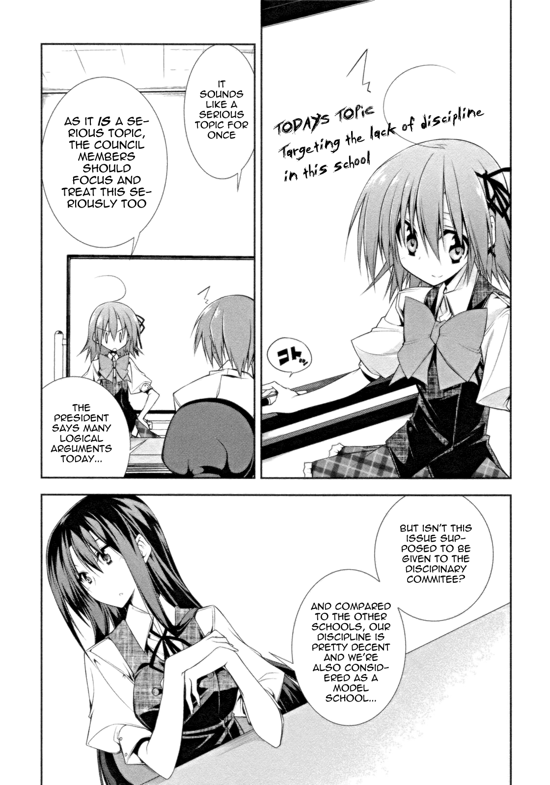 Seitokai no Ichizon Chapter 7 page 18 - Chapter 7