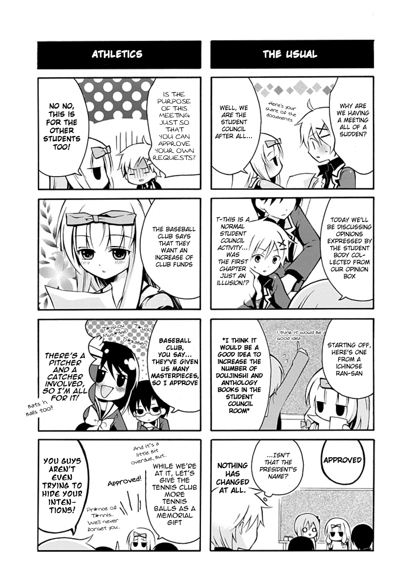 Seitokai no Otanoshimi Chapter 2.2 page 2 - Chapter 2 v2 : Seitokai no Wotanoshimi 2
