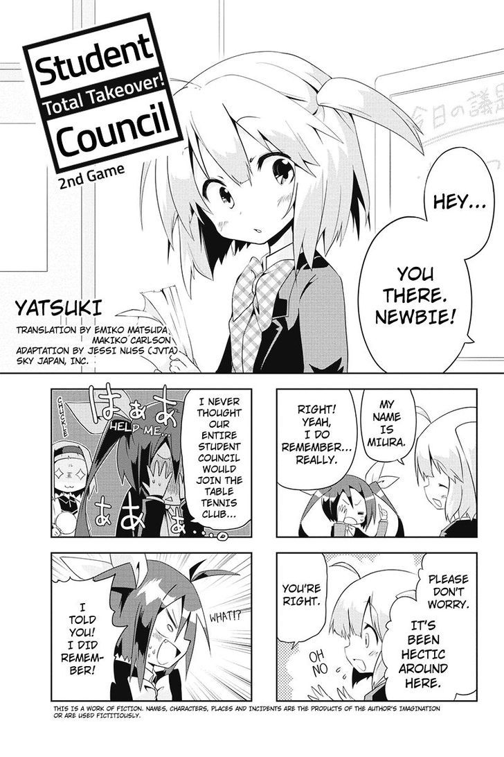 Seitokai Sousenkyo Chapter 2 page 1 - Chapter 2