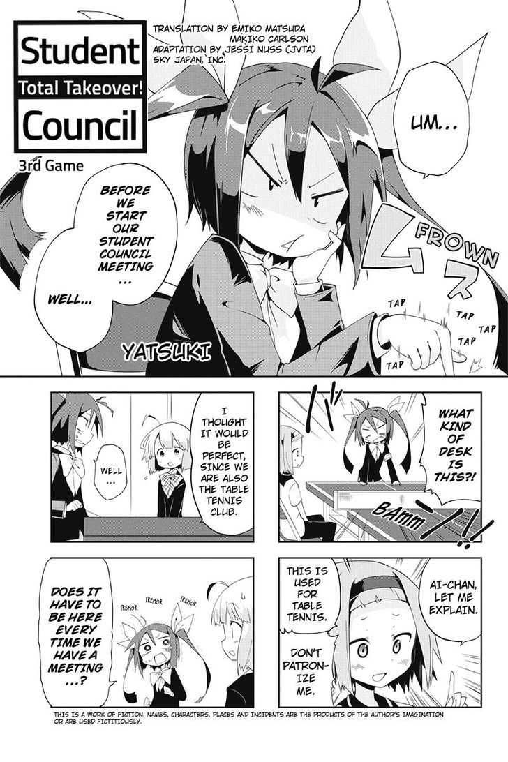 Seitokai Sousenkyo Chapter 3 page 1 - Chapter 3