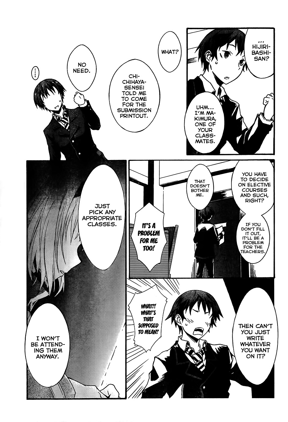 Seitokai Tantei Kirika Chapter 0 page 15 - Chapter 0 : File 00: Access