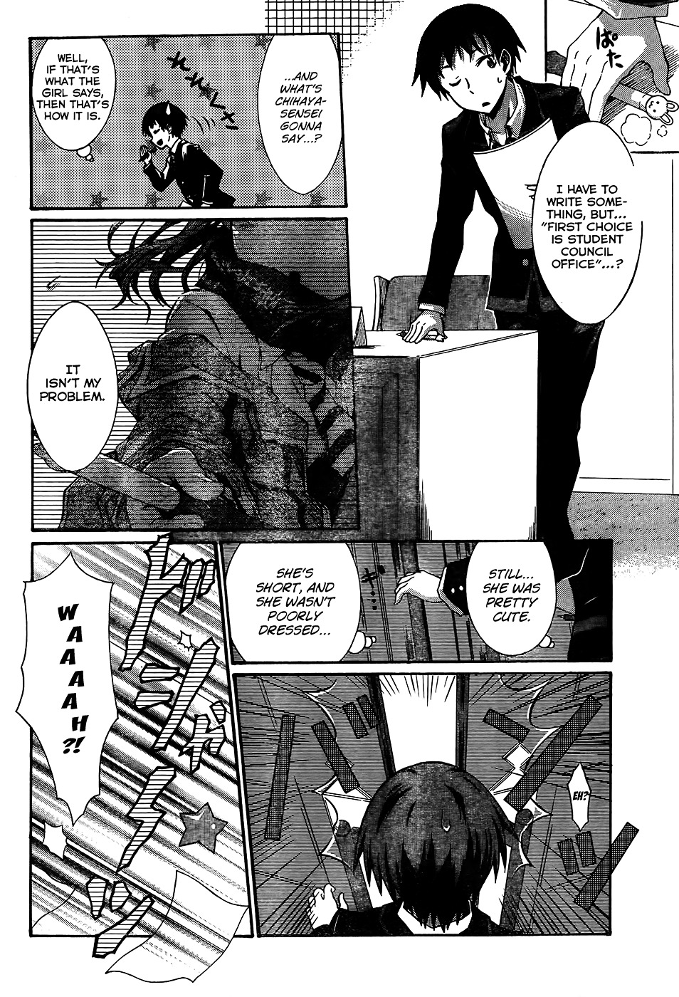 Seitokai Tantei Kirika Chapter 0 page 23 - Chapter 0 : File 00: Access