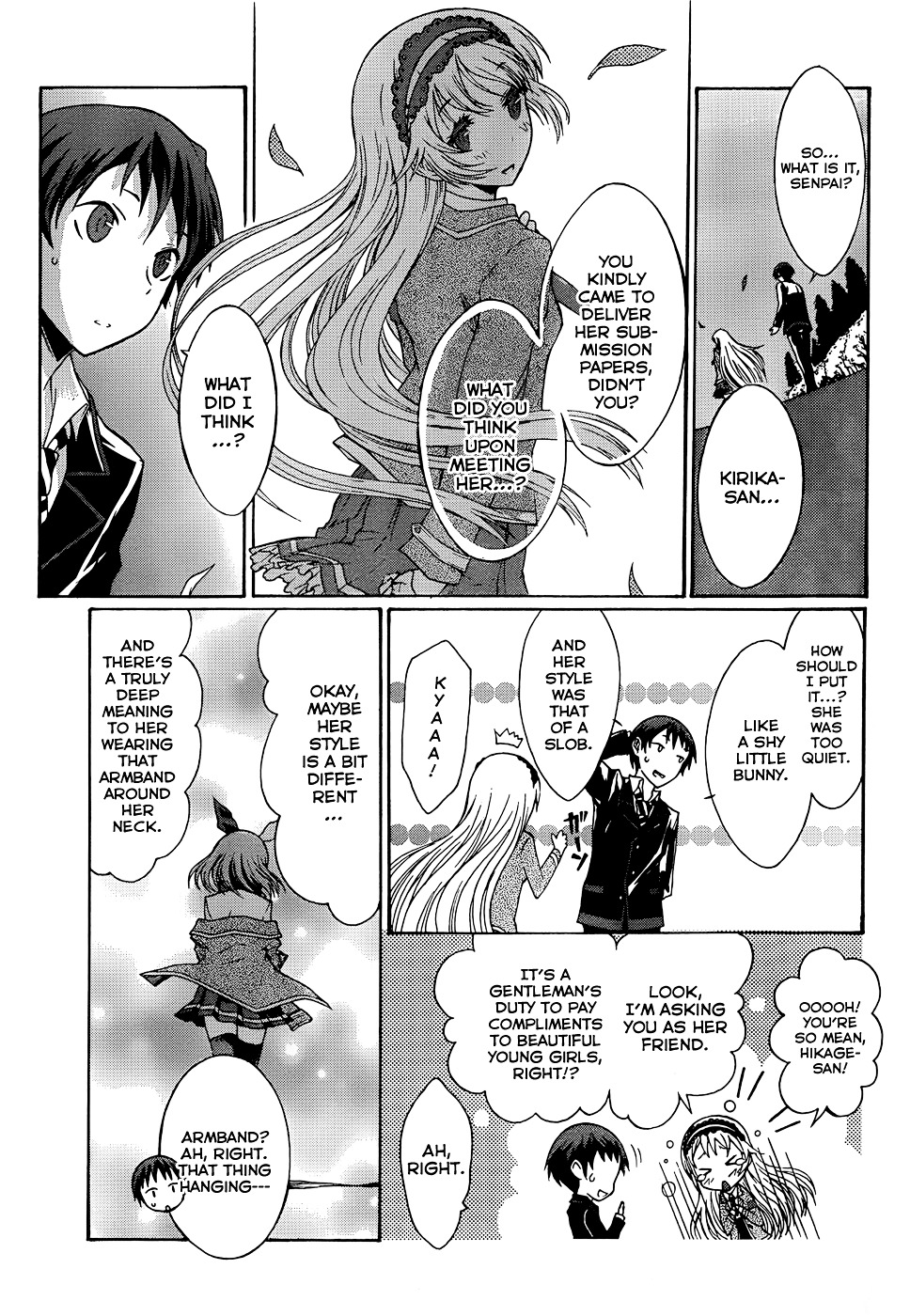 Seitokai Tantei Kirika Chapter 1 page 11 - Chapter 1 : File 01: Detective