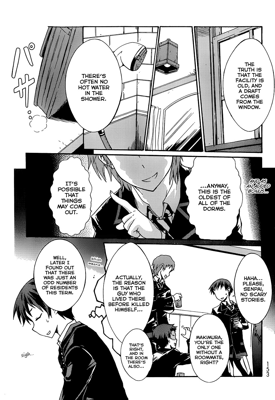 Seitokai Tantei Kirika Chapter 1 page 5 - Chapter 1 : File 01: Detective
