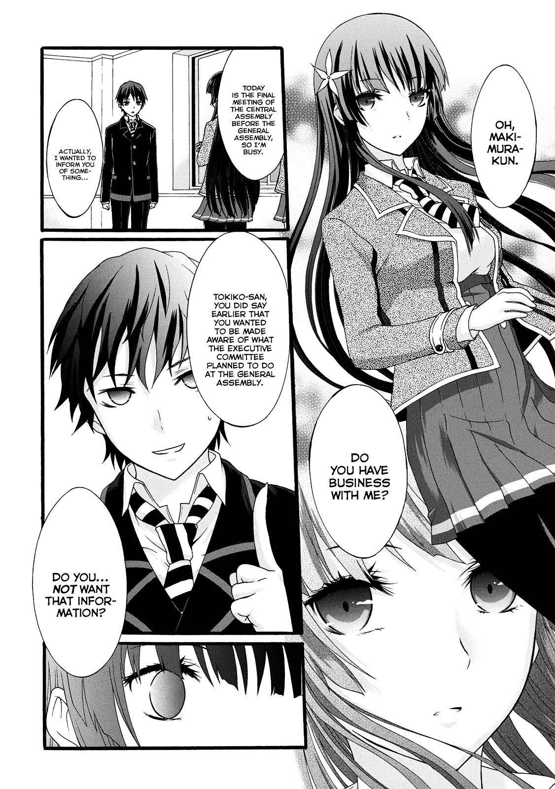Seitokai Tantei Kirika Chapter 12 page 11 - Chapter 12 : File 12: Persuasion
