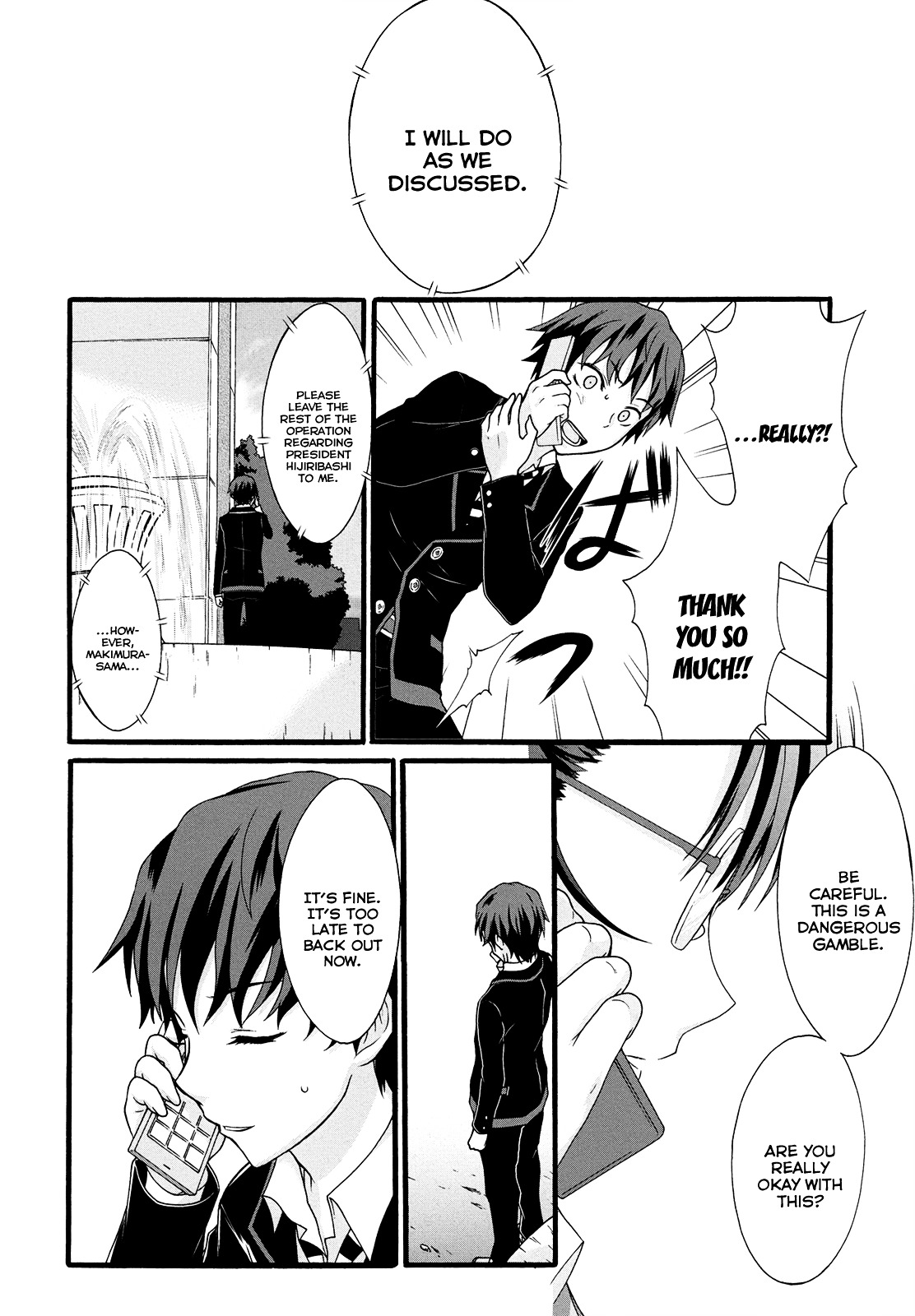 Seitokai Tantei Kirika Chapter 12 page 23 - Chapter 12 : File 12: Persuasion