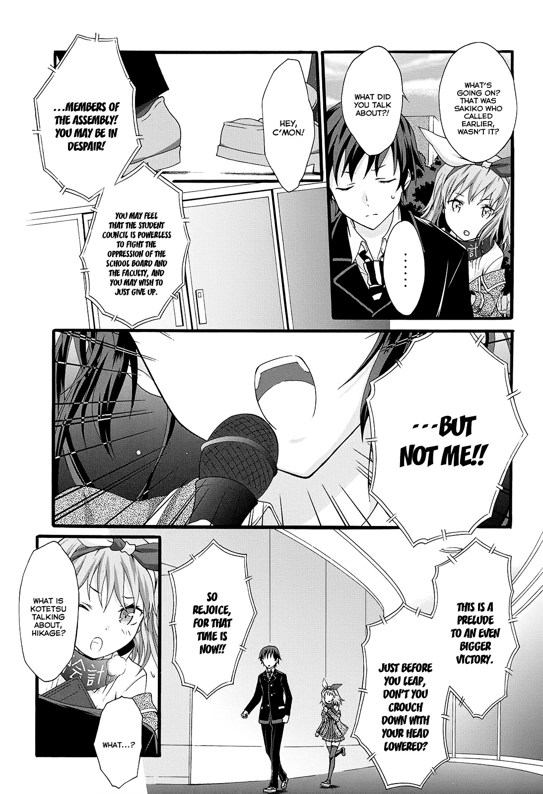 Seitokai Tantei Kirika Chapter 13 page 14 - Chapter 13 : File 13: Big Game