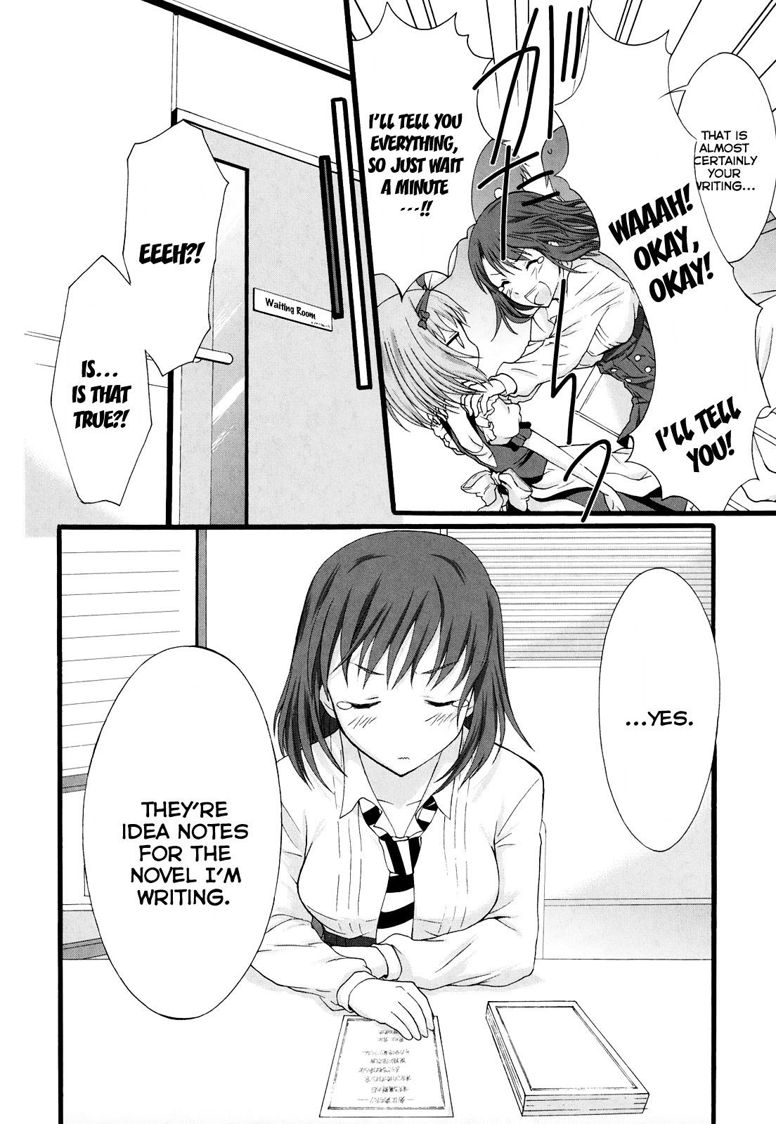 Seitokai Tantei Kirika Chapter 15 page 22 - Chapter 15 : File 15: Cake Lover