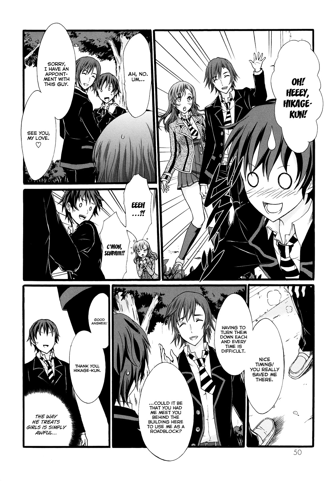 Seitokai Tantei Kirika Chapter 17 page 8 - Chapter 17 : File 17: Swindle