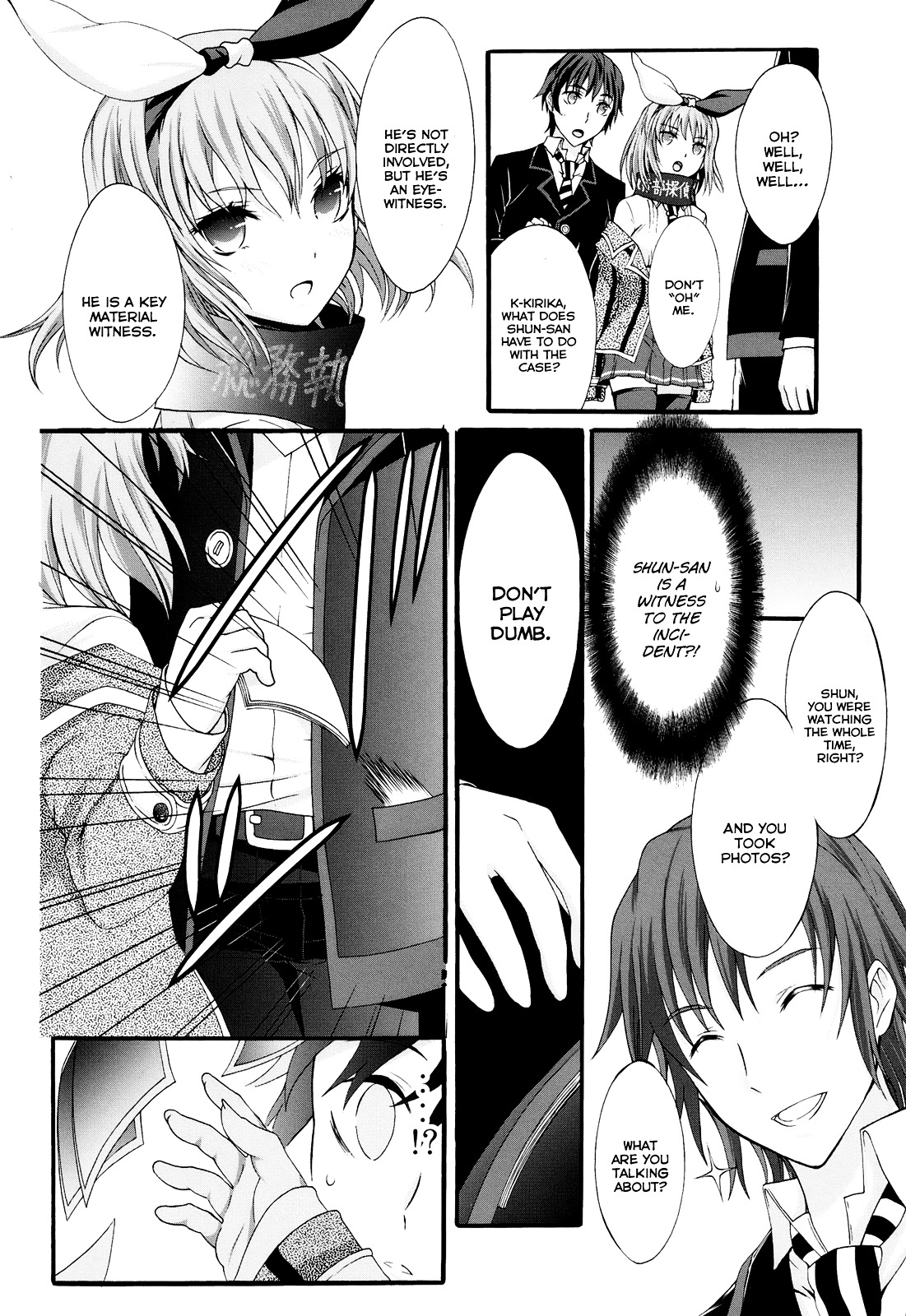 Seitokai Tantei Kirika Chapter 18 page 19 - Chapter 18 : File 18: Syun