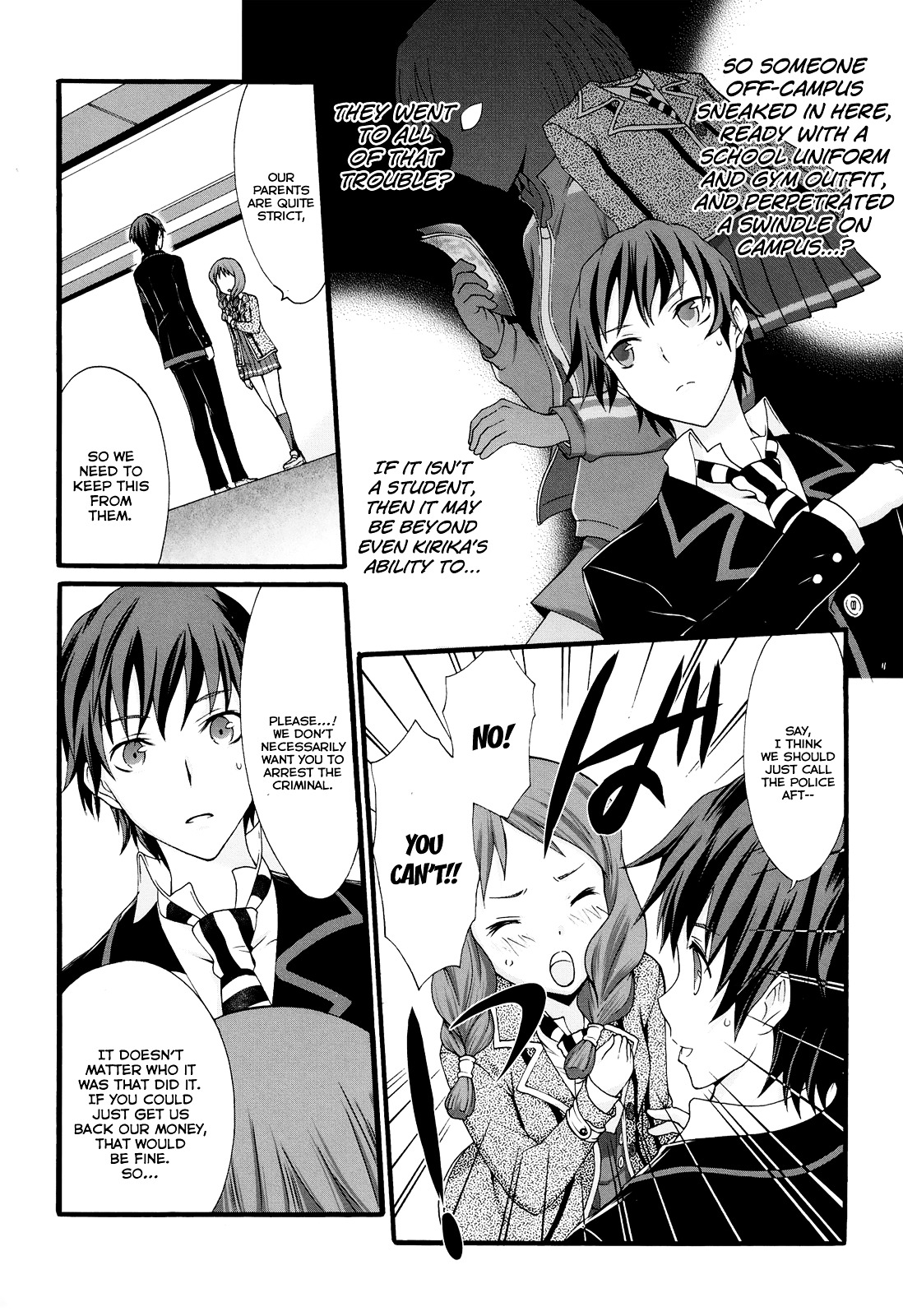 Seitokai Tantei Kirika Chapter 18 page 6 - Chapter 18 : File 18: Syun