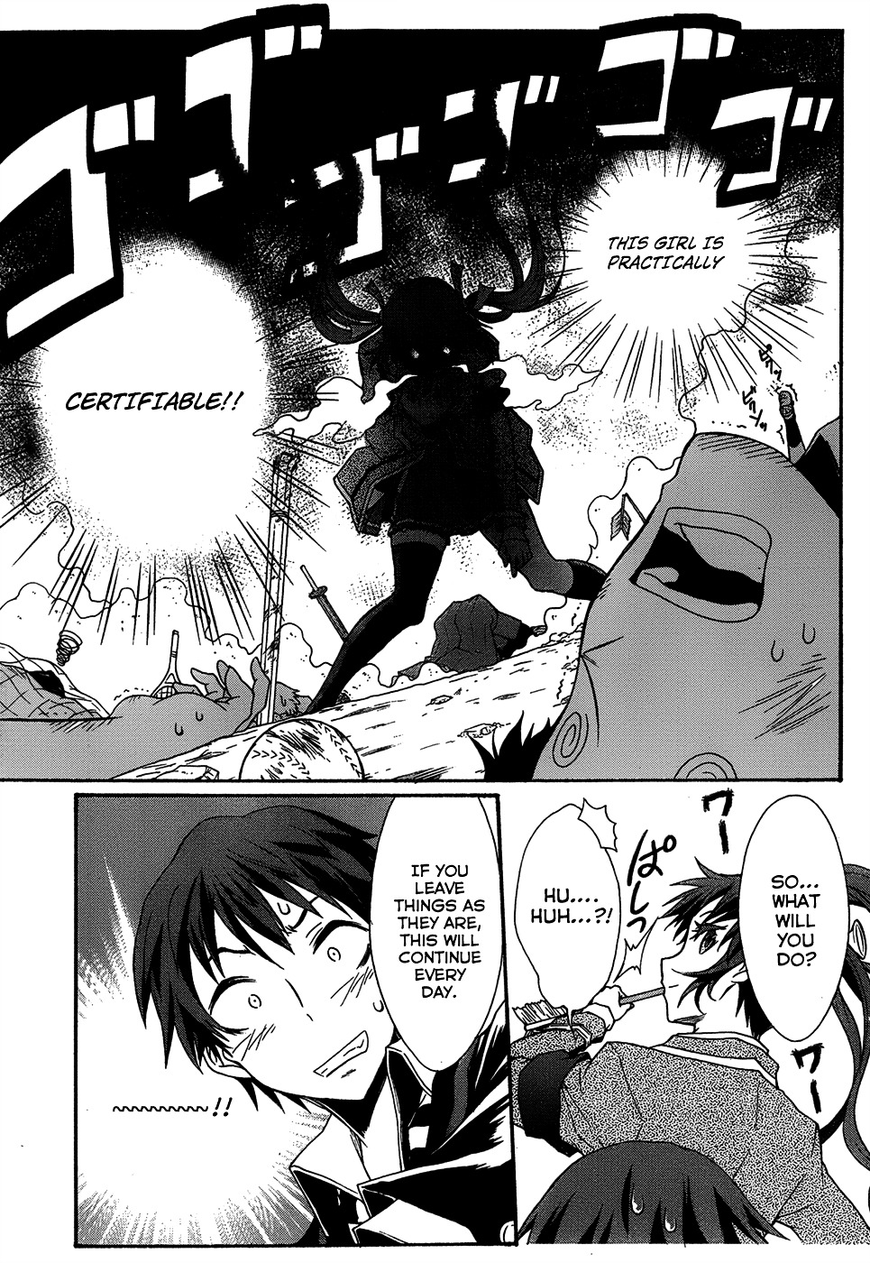 Seitokai Tantei Kirika Chapter 2 page 20 - Chapter 2 : File 03: Warriors (File 02 but SS mag had a misprint)